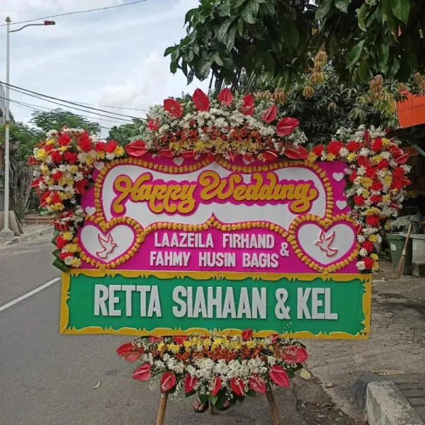 Floral Stand Medium Congratulations Model A