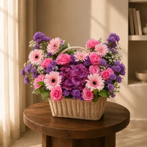 Garden Poetry Basket Garden Poetry Basket
