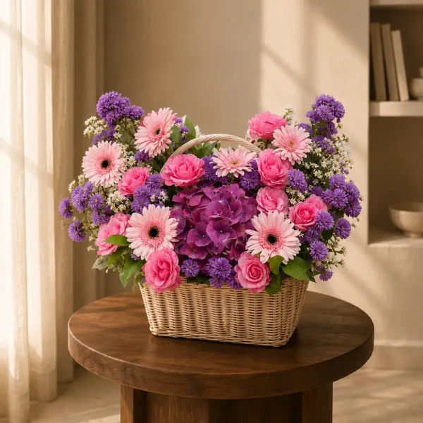 Garden Poetry Basket