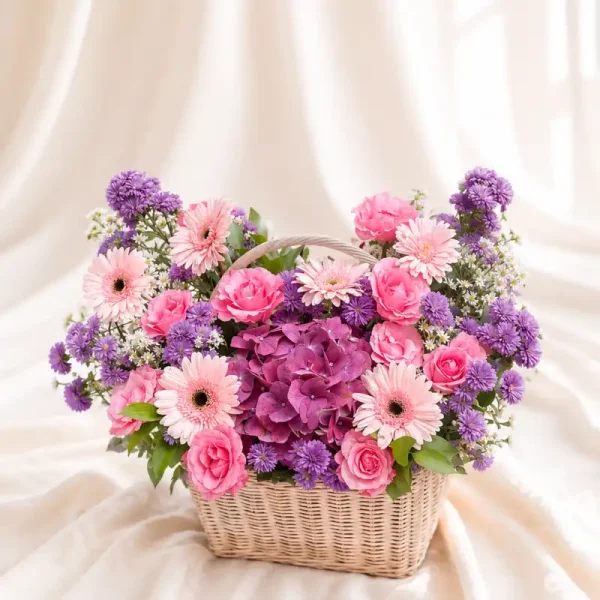 Garden Poetry Basket Garden Poetry Basket