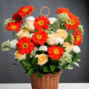 Gentle Blossom Basket