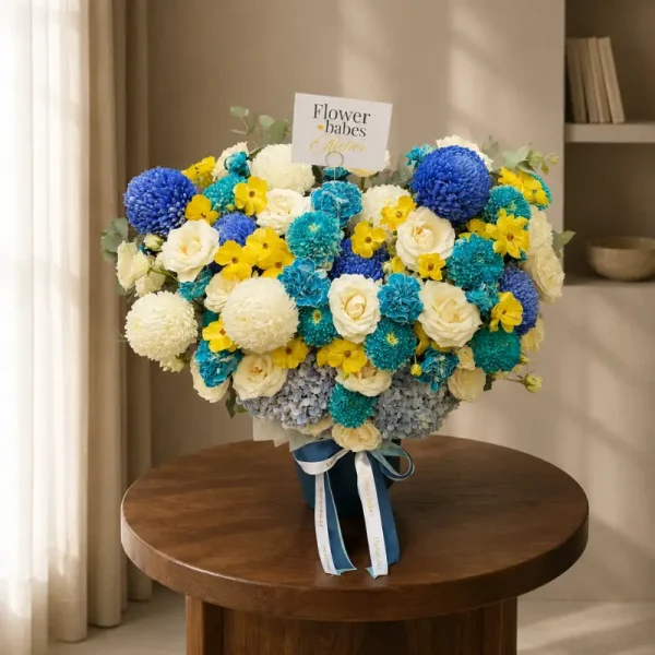 Enchanted Blue Bloom Box